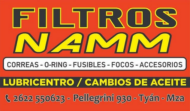 Logo Filtros NAMM